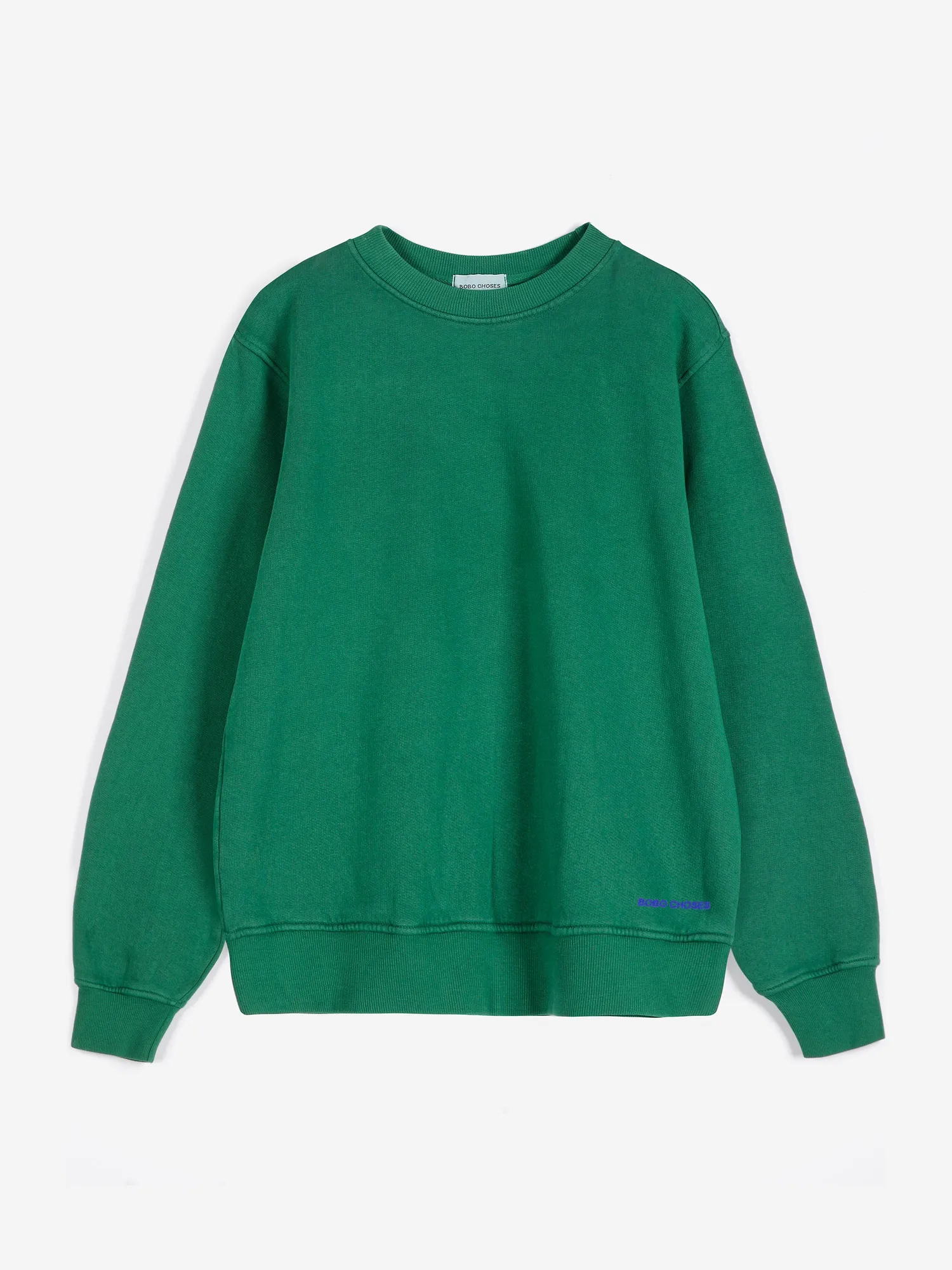Bobo Choses Mystery BC sweatshirt grøn økologisk bomuld