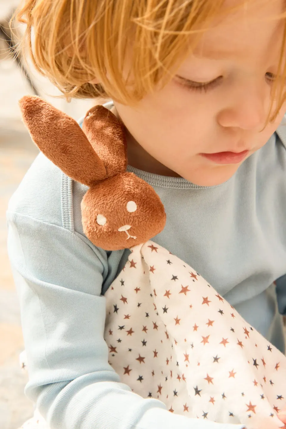 Bonton Baby Star bamse kanin stjerne nusseklud