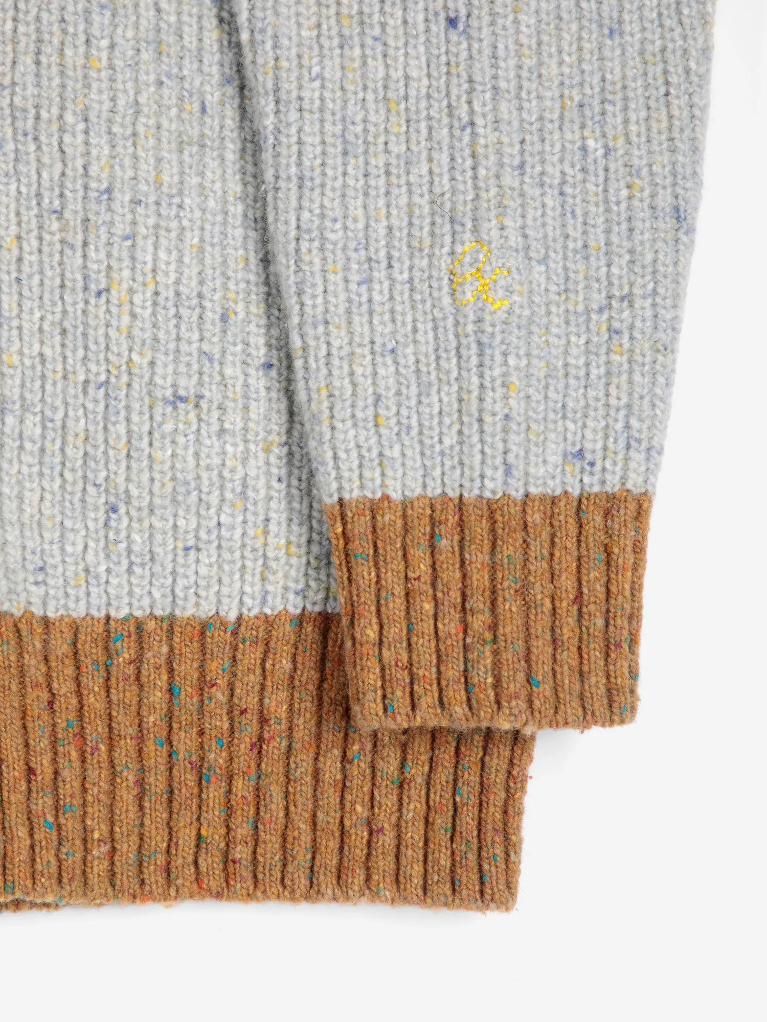 Bobo Choses Color Block strikcardigan lyseblå XS-XL