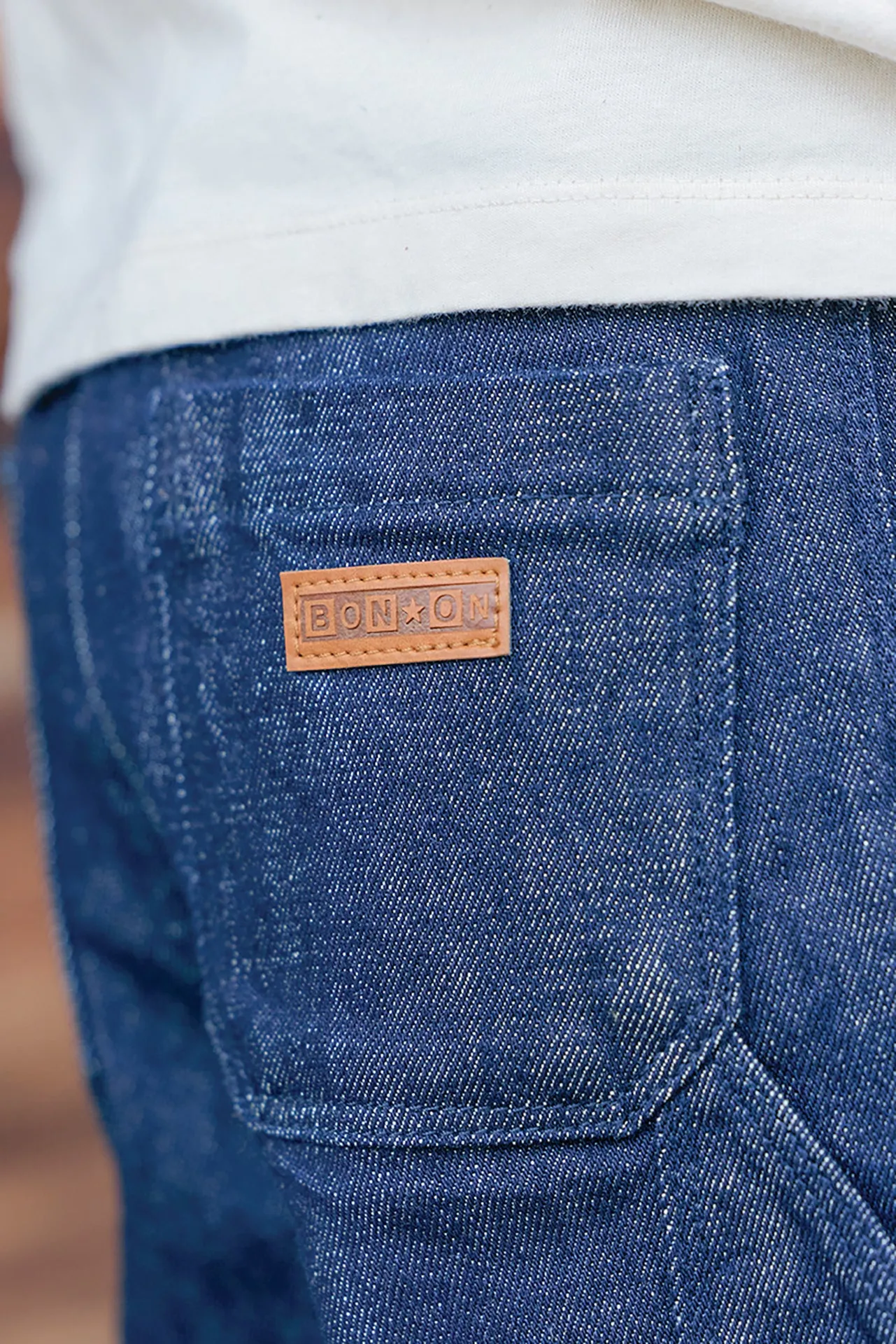 Bonton Martin denim brut jeans til dreng