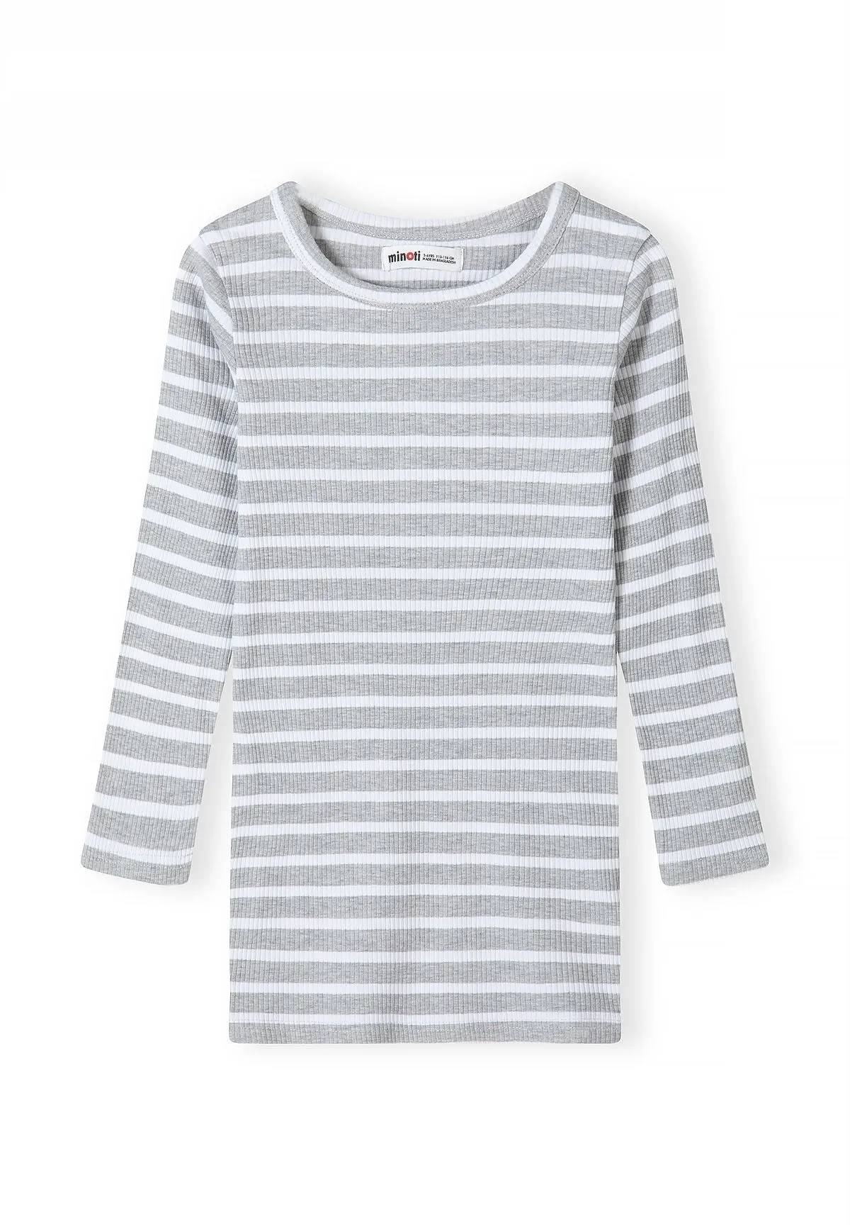 Minoti 45391 pigekjole 2-pak ribbet jersey