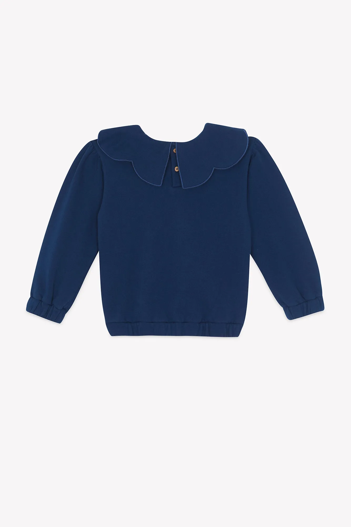 Bonton Martine sweatshirt blå pige bomuld