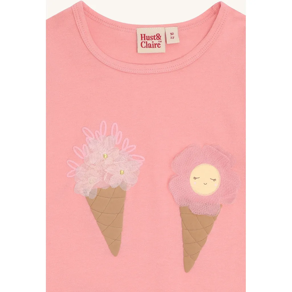 Hust & Claire HCAlma Ice Cream body Shell kortærmet