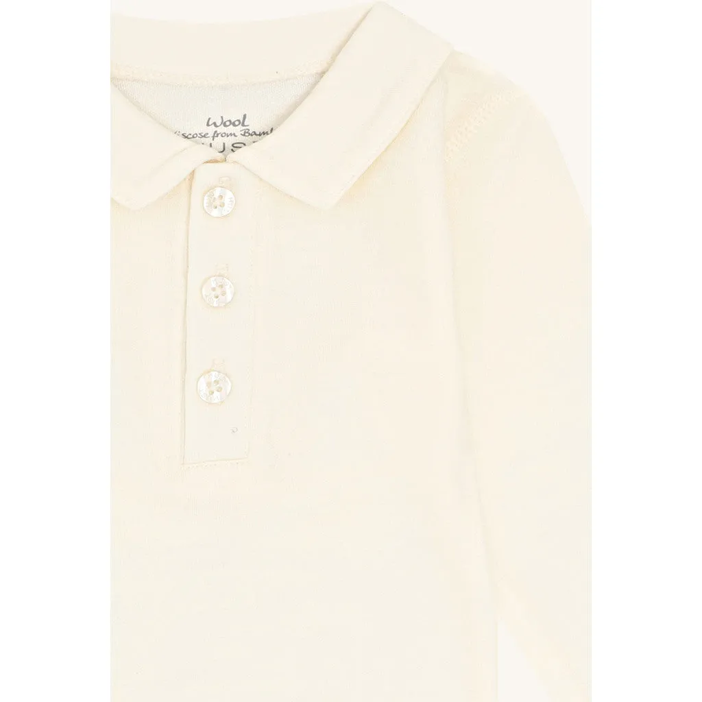Hust & Claire Baldur body Ivory uld bambus