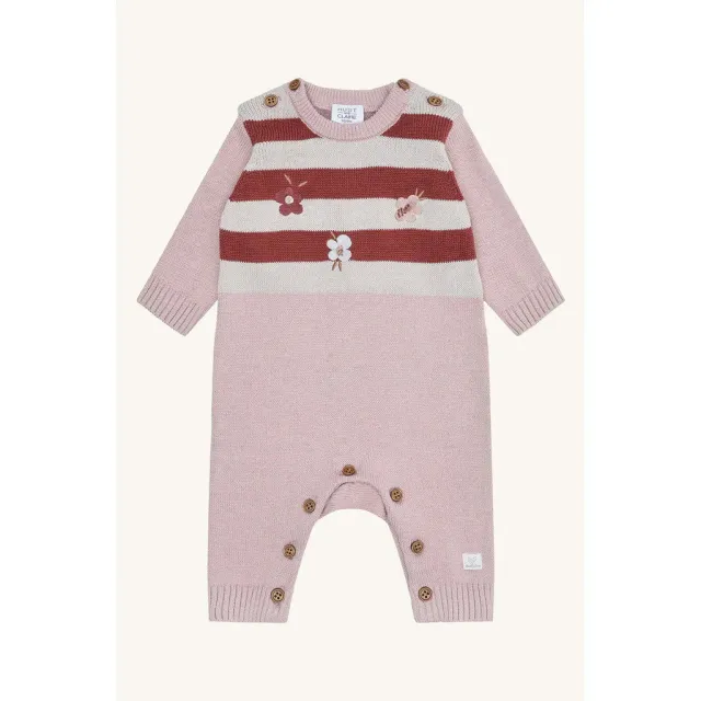 Hust & Claire HCMill Knit Play strikdragt Adobe Rose øko