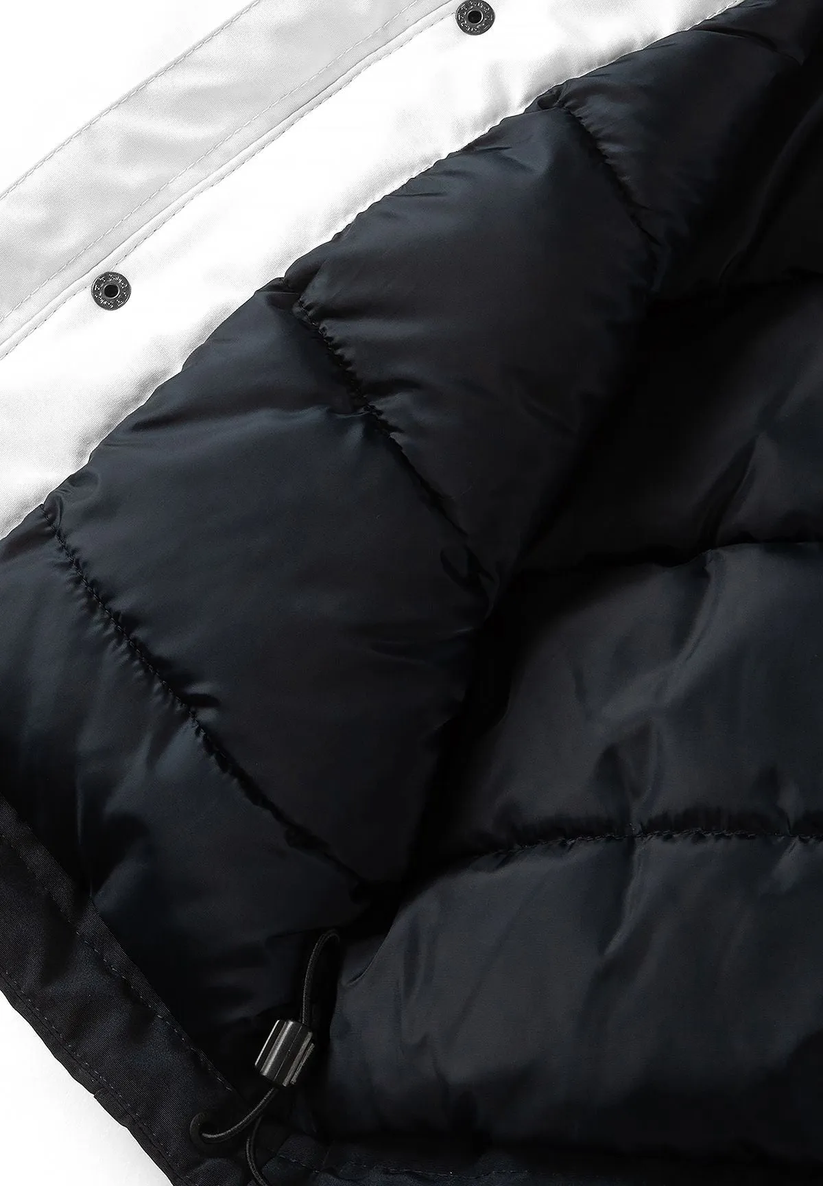 Minoti 45263 parka sort med tommelhuller
