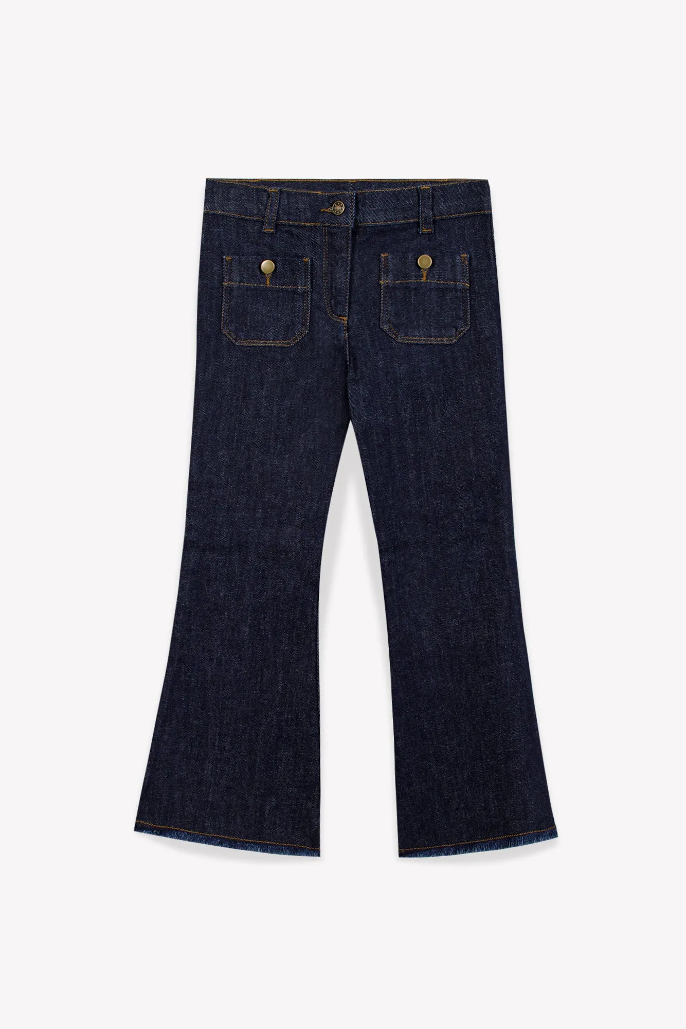 Bonton Paradis Denim jeans flare hjerte denim