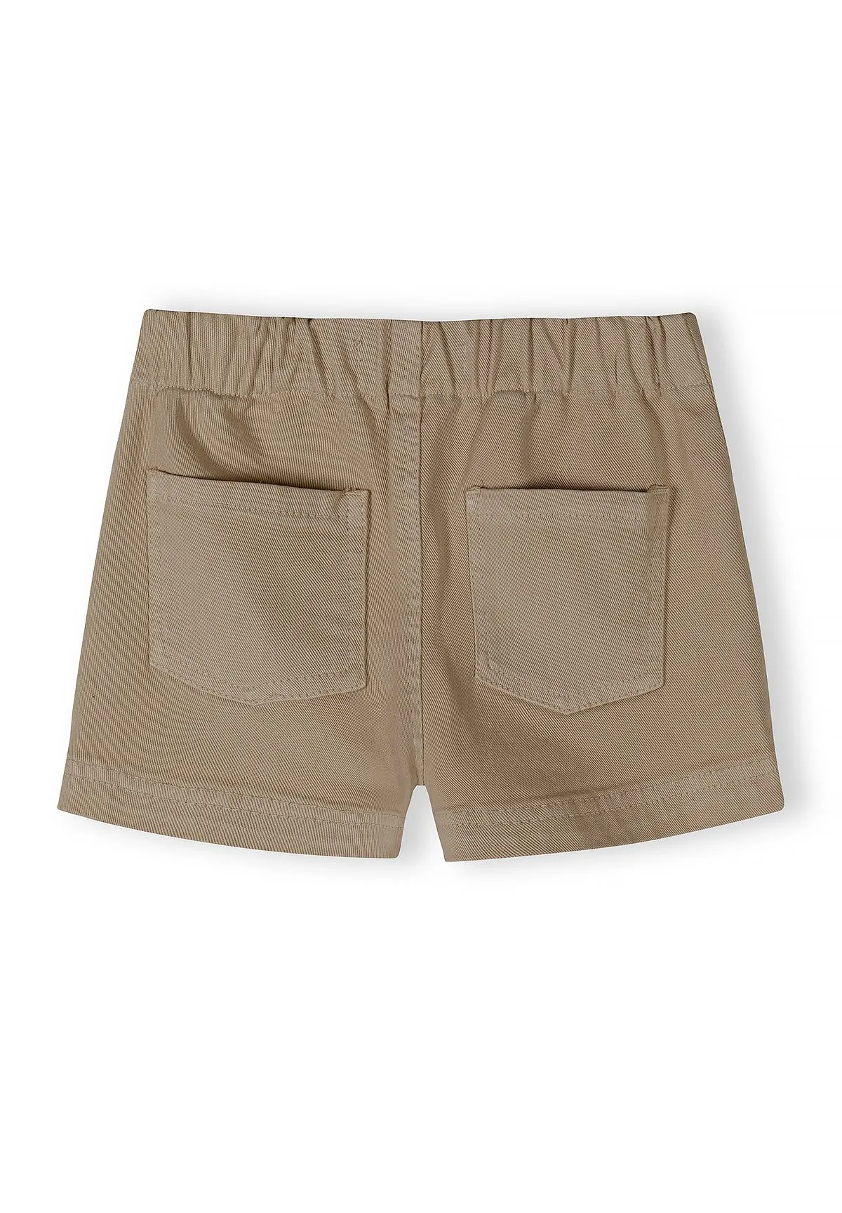 Minoti 44922 shorts hvid beige 2-pak til piger