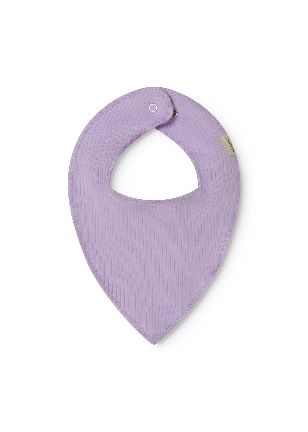 MarMar Dry Bib savlesmæk Lilacs dobbelt lag